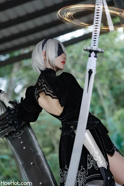 [玄子 genko] 2B Nier Automata nude cosplay leaked 32304