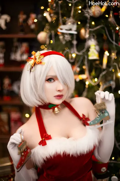 Misaki Sai - A2 &amp; 2B XMAS nude cosplay leaked 410648