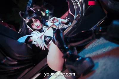 您的蛋蛋 - 爱宕赛车娘 nude cosplay leaked 7435