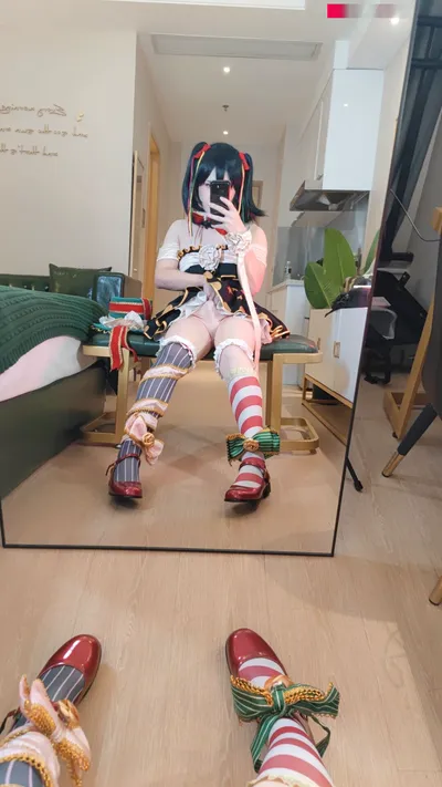 果橙子 - Nico nude cosplay leaked 5879