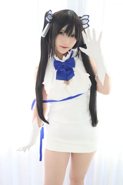 [雪菜] ヘスティアさま nude cosplay leaked 444461