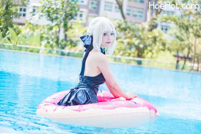 KitKat 9 - Saber Alter Swim Suit nude cosplay leaked 439011