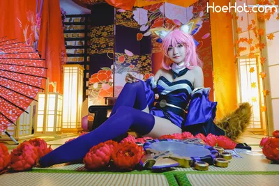 Roroki骷髅姫 NO.03 玉藻の前 FGO Tamamo no Mae nude cosplay leaked 515539