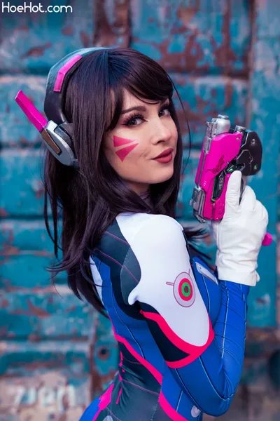 HendoArt LewdoArt - DVa nude cosplay leaked 606933