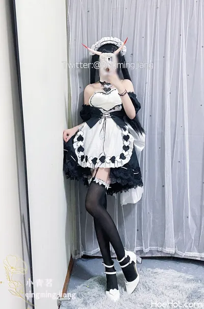 小青茗 能代女仆 nude cosplay leaked 378255