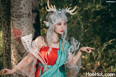 [桃墨公子] 遇见神鹿 Dear God nude cosplay leaked 175736