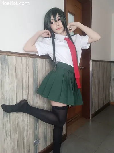 Mochidolll - Tsuyu nude cosplay leaked 166340