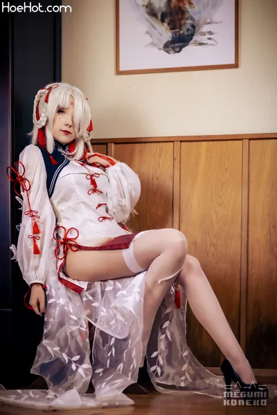 Megumi Koneko - Shiranui Qipao nude cosplay leaked 378874