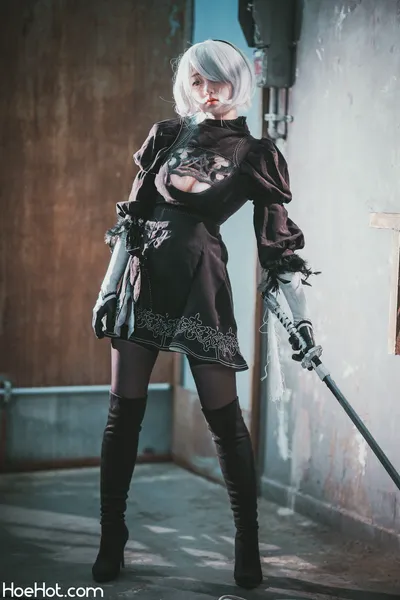 [DJAWA] Jenny - NieR:Automata 2B nude cosplay leaked 581079