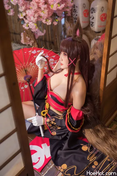 瓜希酱 - 赤城 nude cosplay leaked 534232