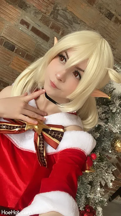 Melondoki - Klee xmas nude cosplay leaked 279986