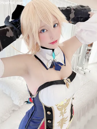 [林檎蜜紀] 性人…成人の日に💙☕️原神💙☕️ジン団長のえっちな更新 nude cosplay leaked 541214