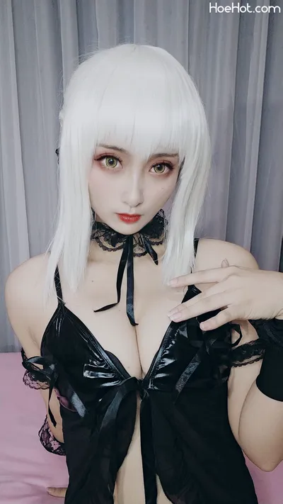 洛璃 - FGO 黑呆睡衣王座 nude cosplay leaked 575650