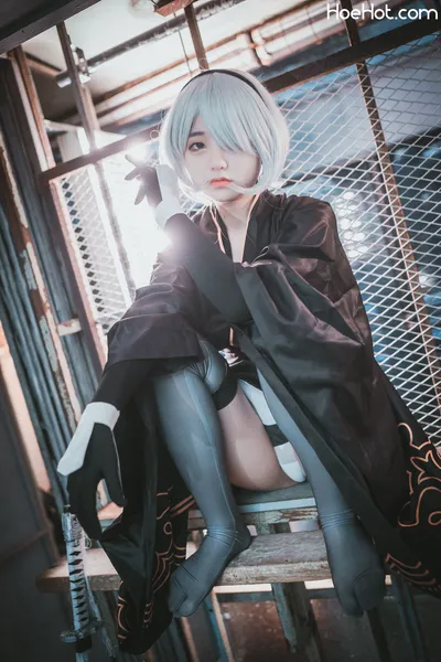 [DJAWA] Jenny - NieR:Automata 2B nude cosplay leaked 581101