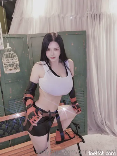 Anri Okita as Tifa Lockhart nude cosplay leaked 246933