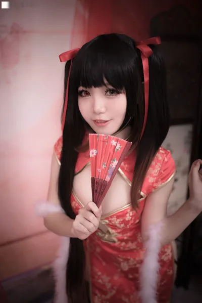 Yoko宅夏 - 时崎狂三-白金 nude cosplay leaked 23600