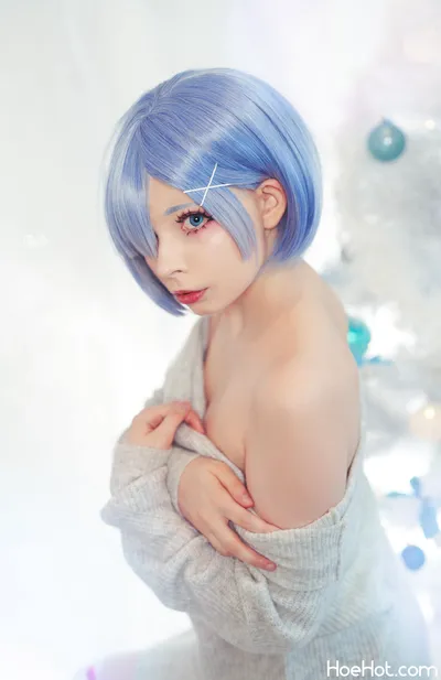 Akariia - Rem XMAS nude cosplay leaked 297883