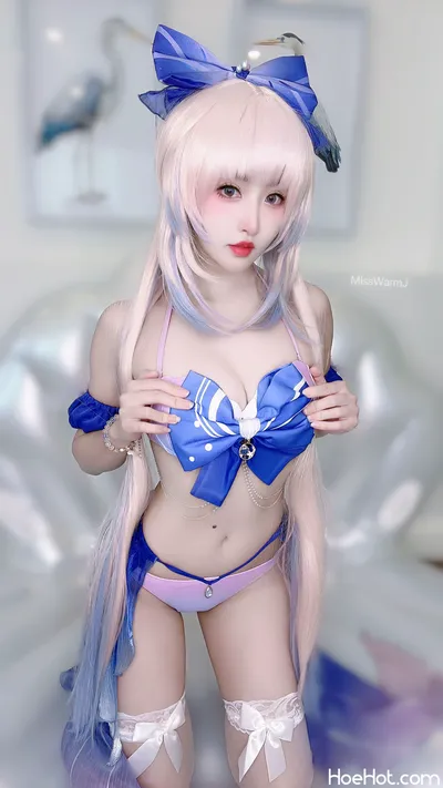 misswarmj - kokomi (genshin) nude cosplay leaked 351913