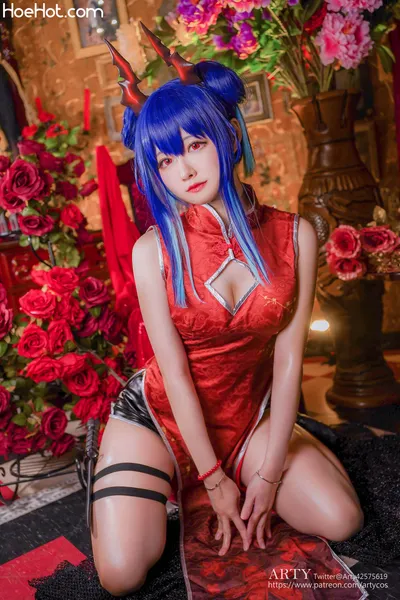 Arty huang - Arknights Chen qipao [18P] nude cosplay leaked 539971