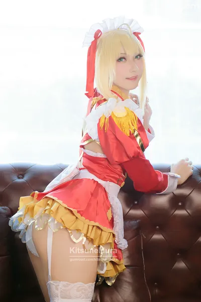 [KitsuneMura] Nero Claudius&lt;Maid&gt; nude cosplay leaked 495284