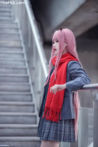 [楚楚子w] COS-DARLING IN THE FRANXX COS 02 莓制服 nude cosplay leaked 369307