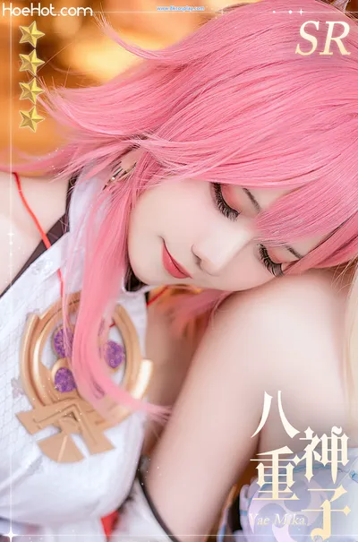 [阳炎型小菠萝] 八重神子 Genshin Impact Yae Miko nude cosplay leaked 230454