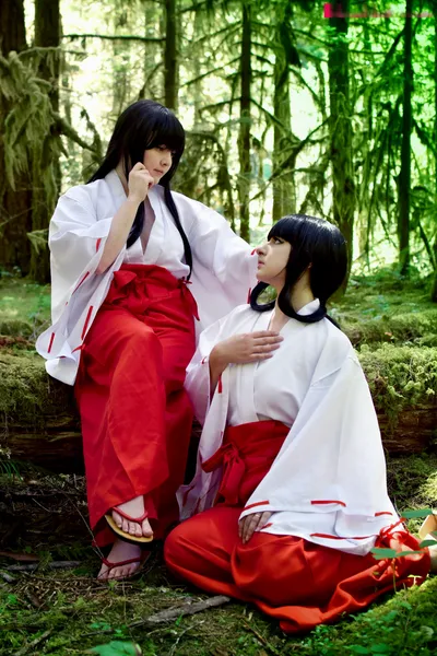 Foxy Cosplay - Kagome &amp; Kikyo nude cosplay leaked 2481