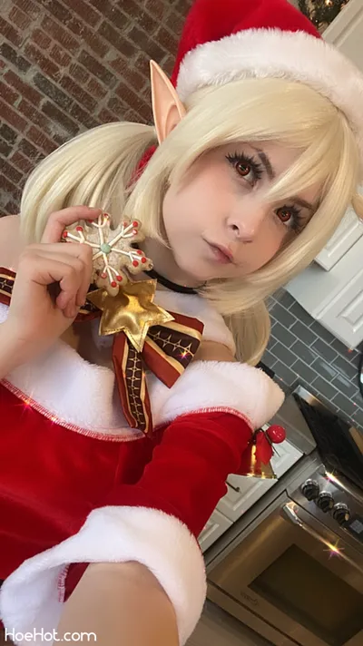 Melondoki - Klee xmas nude cosplay leaked 279994