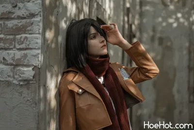 Shirogane-sama - Mikasa Ackerman nude cosplay leaked 505089