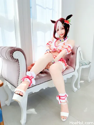 Momoiro Reku - Special Week nude cosplay leaked 297945