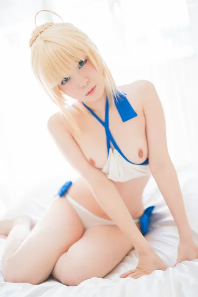 [@factory]セイバー/ガールズオーダー 水着アルトリアVER. nude cosplay leaked 616635