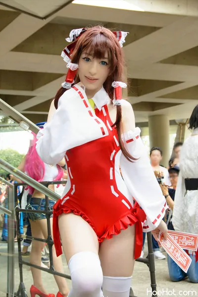 Keekihime - Reimu nude cosplay leaked 270094