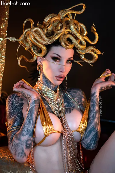 Razor Candi - Medusa nude cosplay leaked 134516