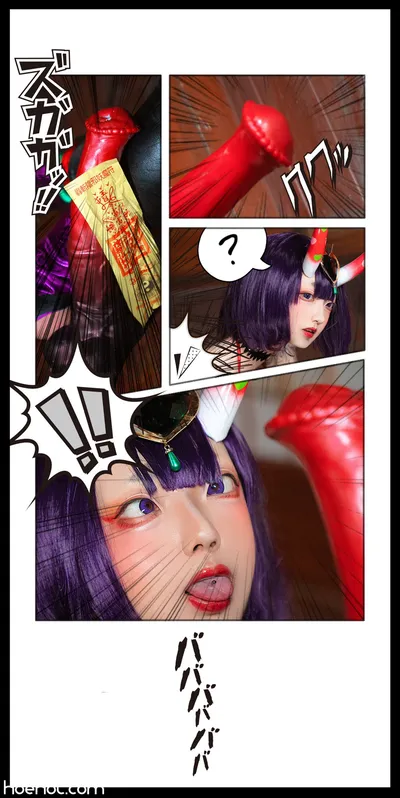 Tatuzi - Shuten Douji nude cosplay leaked 350181