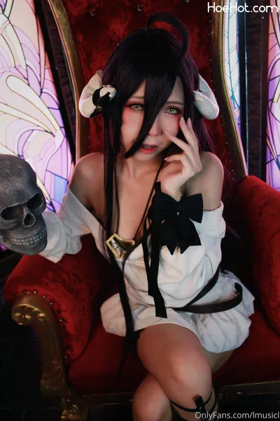 lMusicl - Albedo nude cosplay leaked 33269