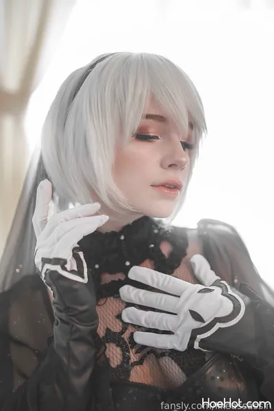 Likeassassin - 2B Bride nude cosplay leaked 135231