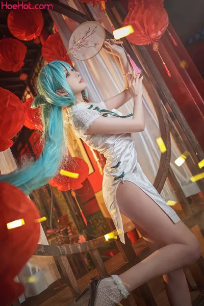 Shika小鹿鹿 - 初音 韶华 nude cosplay leaked 265