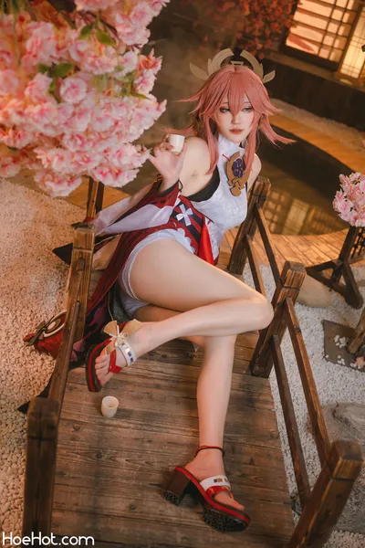 蛋黄mayo - 八重神子 nude cosplay leaked 463745