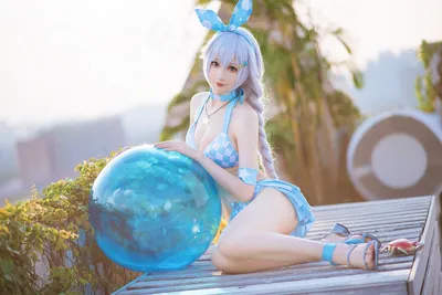 南宫 - Kiana swimsuit nude cosplay leaked 342778