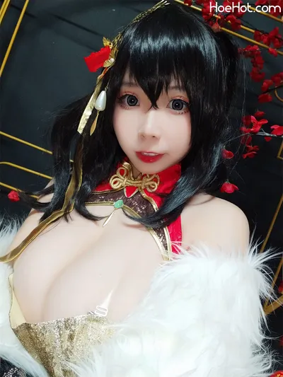 无颜小天使 碧蓝航线 大凤红旗袍 nude cosplay leaked 383678