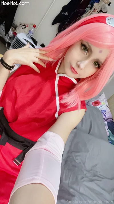 Monoki Chan - Sakura Haruno (Selfie Set) nude cosplay leaked 95410