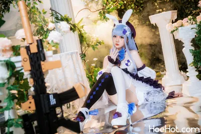 焖焖碳 - 少女前线 HK-416 nude cosplay leaked 283451