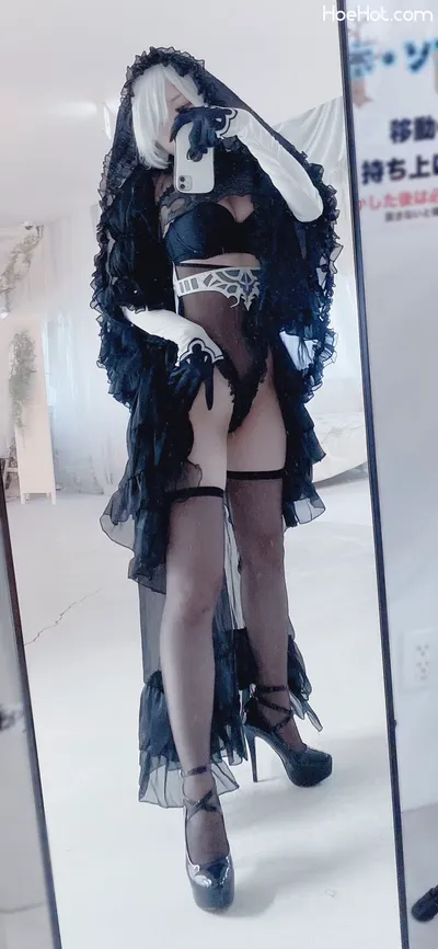 [くろ] NieR / 2B nude cosplay leaked 385032