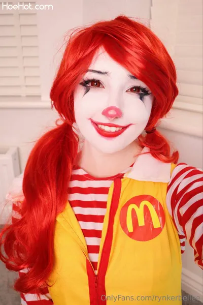 Rynkerbelle - Ronald McDonald nude cosplay leaked 41977