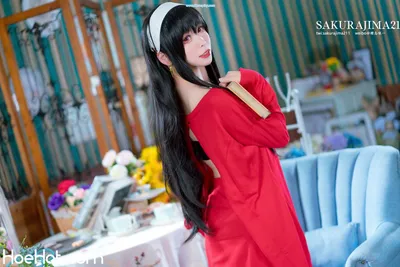 [樱岛嗷] 约尔 福杰 Yor Forger Spy x Family nude cosplay leaked 254069