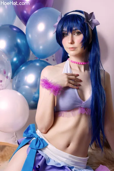 NatsumiPon - Umi Sonoda Bikini nude cosplay leaked 378038