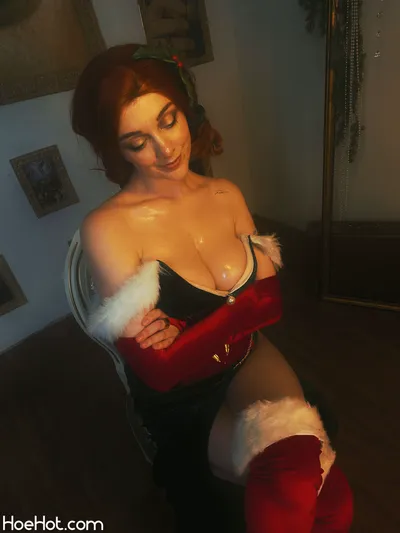 Omi_COS - Triss Christmas nude cosplay leaked 106319