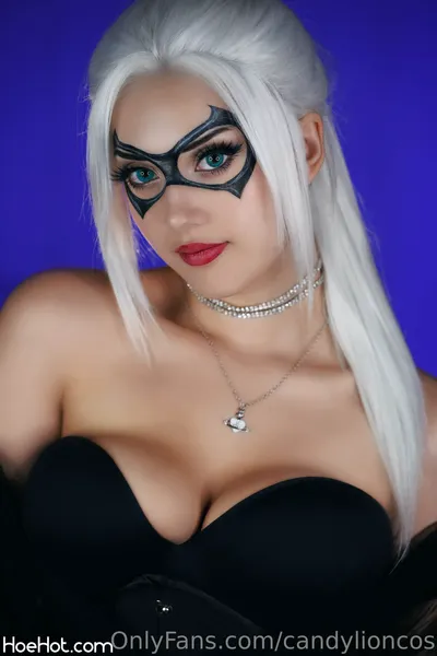 Candylion - Black Cat nude cosplay leaked 347603