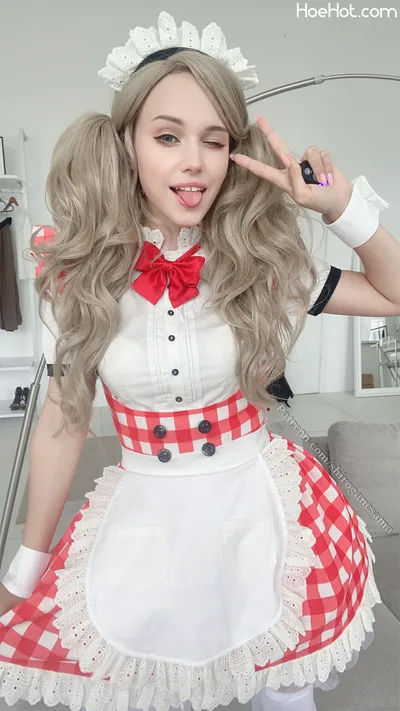 Shirogane - Ann Takamaki maid nude cosplay leaked 556356