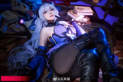 瓜希酱 - 微博集锦cross corenagleringf:glovesf:makeupguaxichannon-nude nude cosplay leaked 21145